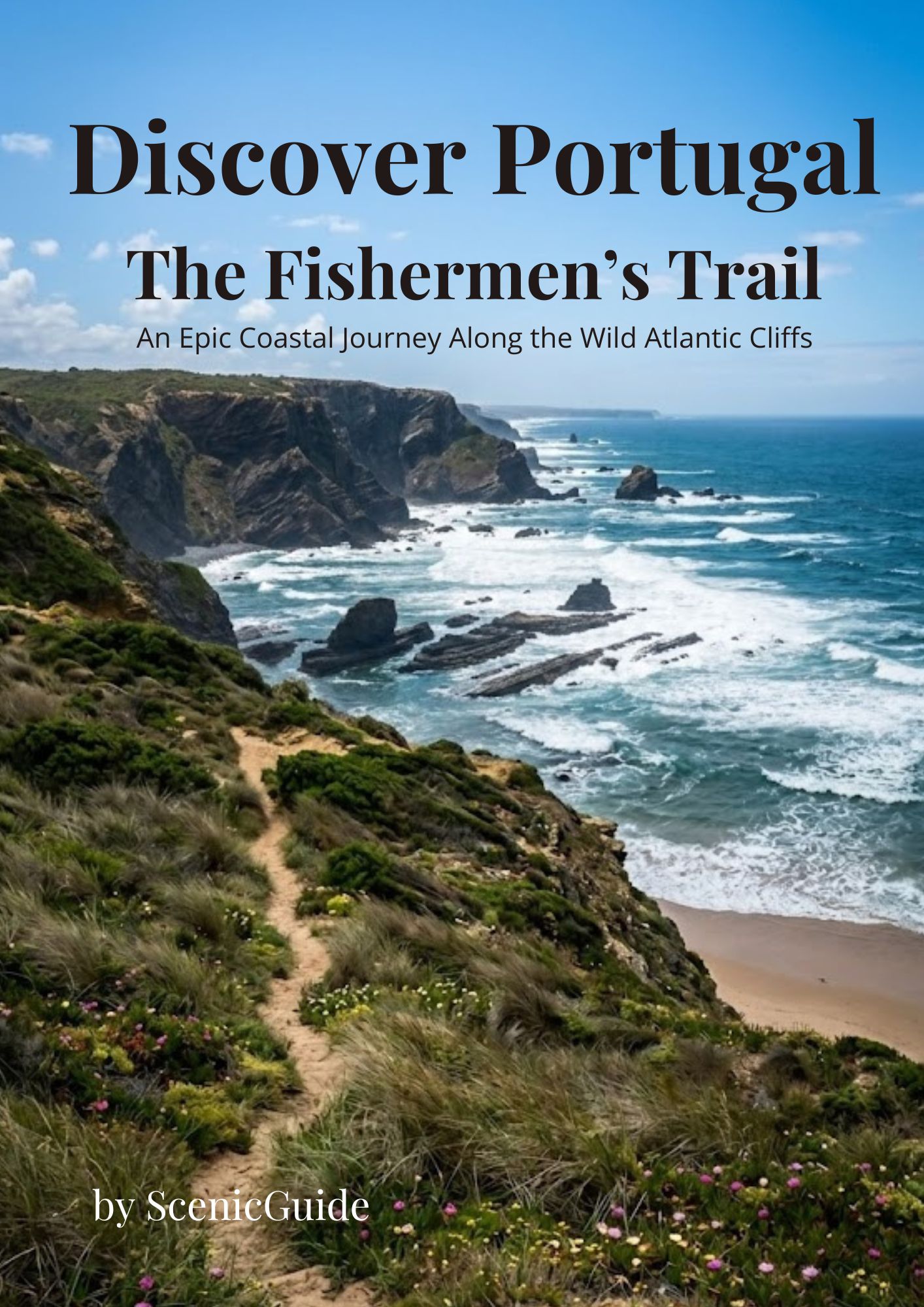 Discover Portugal - Fishermen's Trail 12-stage hiking guide cover